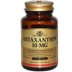 Solgar, Астаксантин, 10 мг iherb