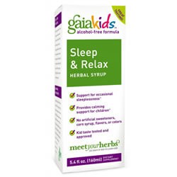 Gaia Herbs, Kids, Sleep & Relax Herbal Syrup
