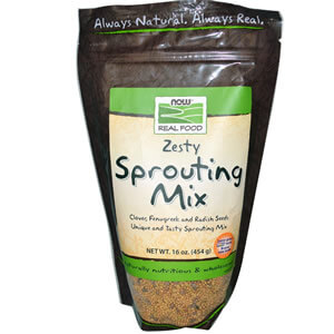 Now Foods, Real Food, Zesty Sprouting Mix iherb