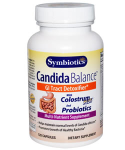 Symbiotics, Candida Balance, with Colostrum Plus and Probiotics