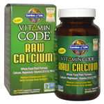 Garden of Life, Vitamin Code, Raw Calcium