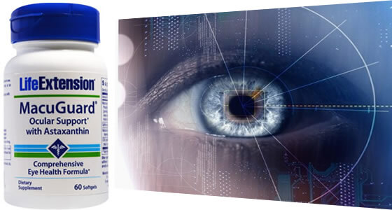 Life Extension, MacuGuard, Ocular Support with Astaxanthin