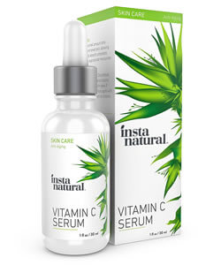 InstaNatural, Vitamin C Serum with Hyaluronic Acid,