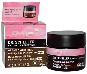 Dr. Scheller, Organic Wild Rose Anti-aging De-pigment Night Care