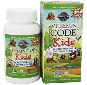 Garden of Life, Vitamin Code, для детей