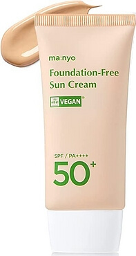 Санскрин Manyo Foundation Free Sun Cream SPF50+ PA++++