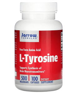 Jarrow Formulas, L-Tyrosine, 500 mg, 100 Capsules 